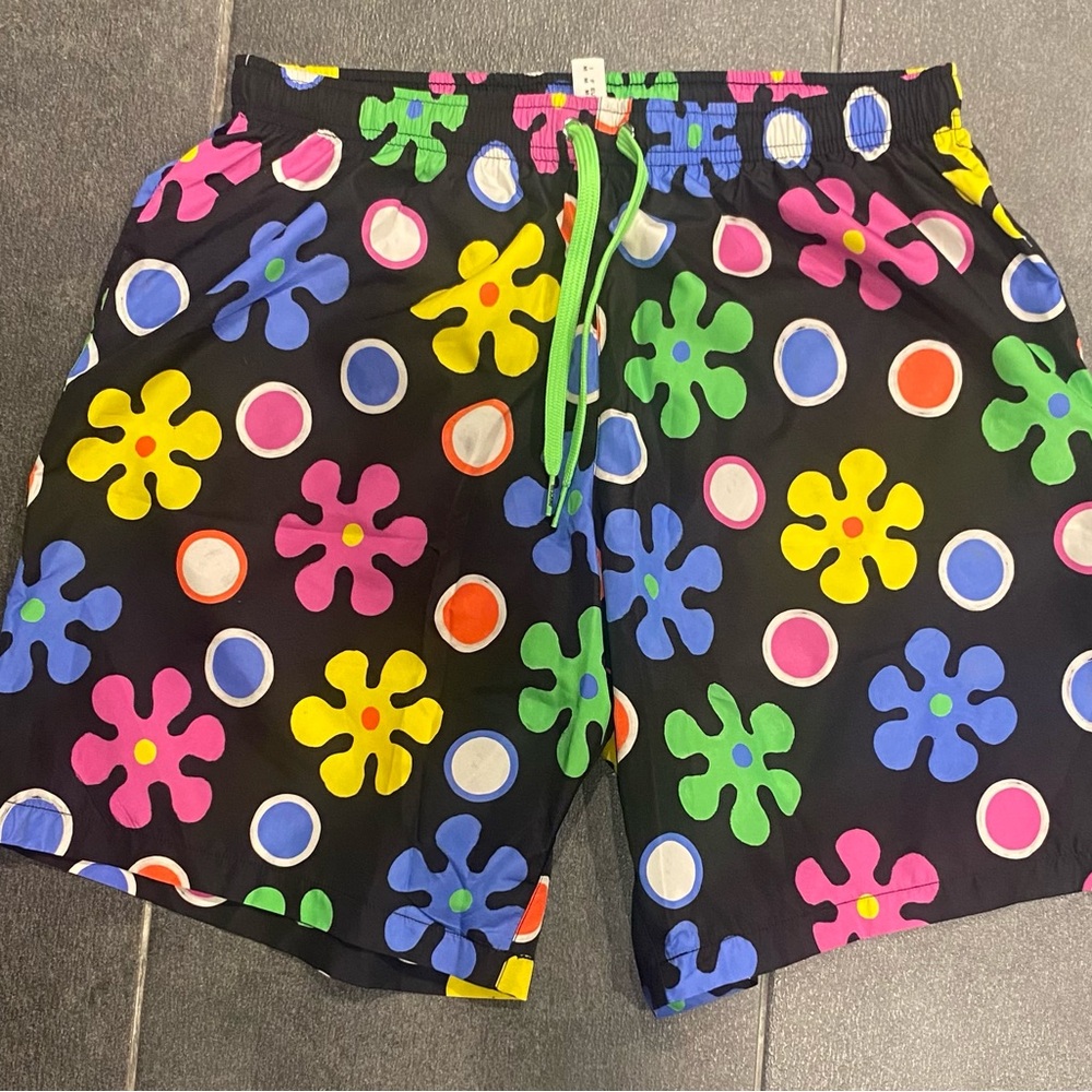 Moschino Colorful Patterned Men's Swim Shorts USA S (UK M)